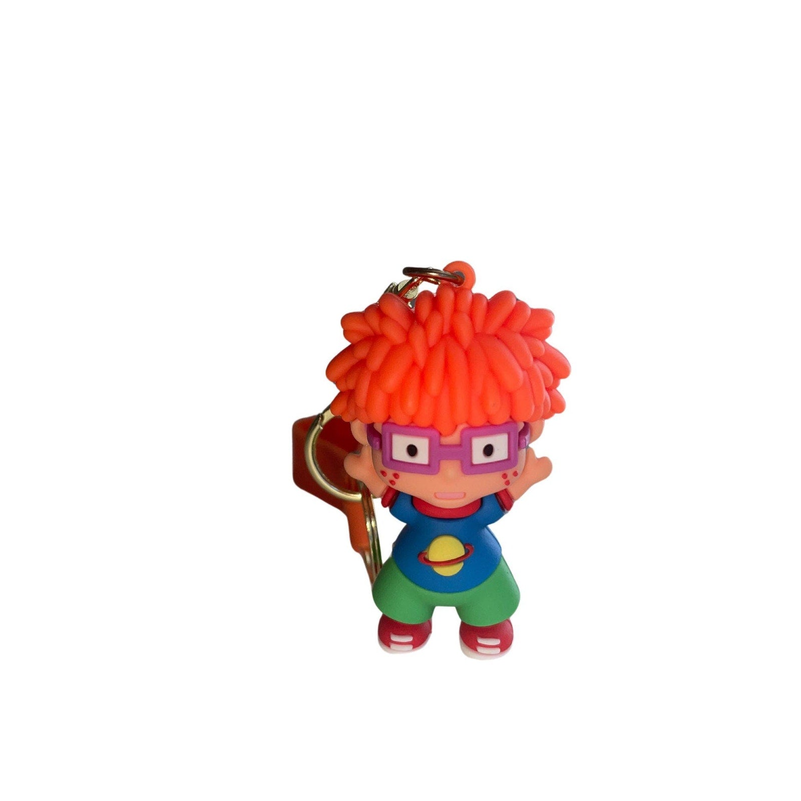 chuckie rugrats keychain strap
rugrats chuckie keyring 90s cartoon
retro nickelodeon keychain chuckie
cartoon keychain rugrats character
chuckie charm keychain with strap