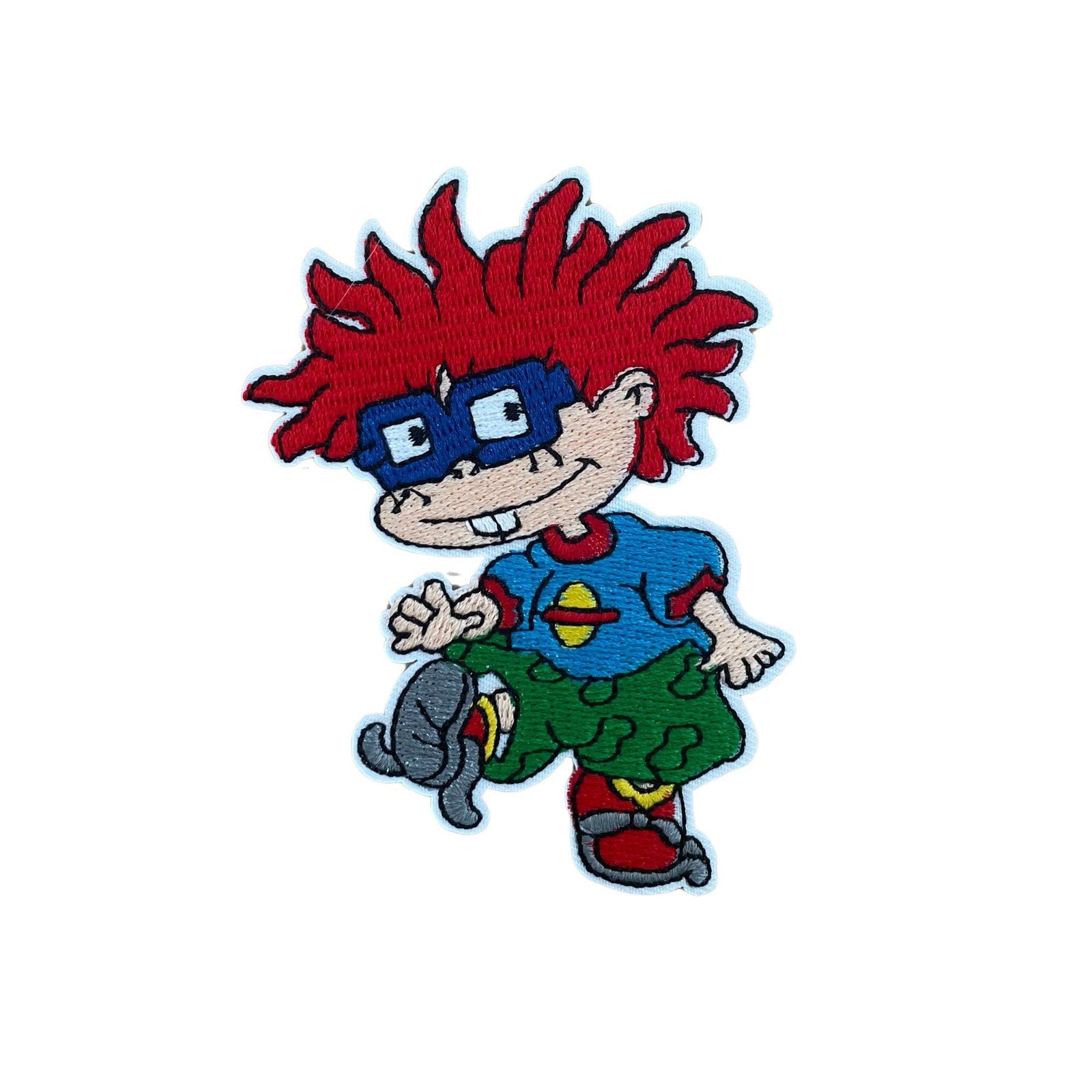 chuckie rugrats embroidered patch 90s cartoon iron on patch