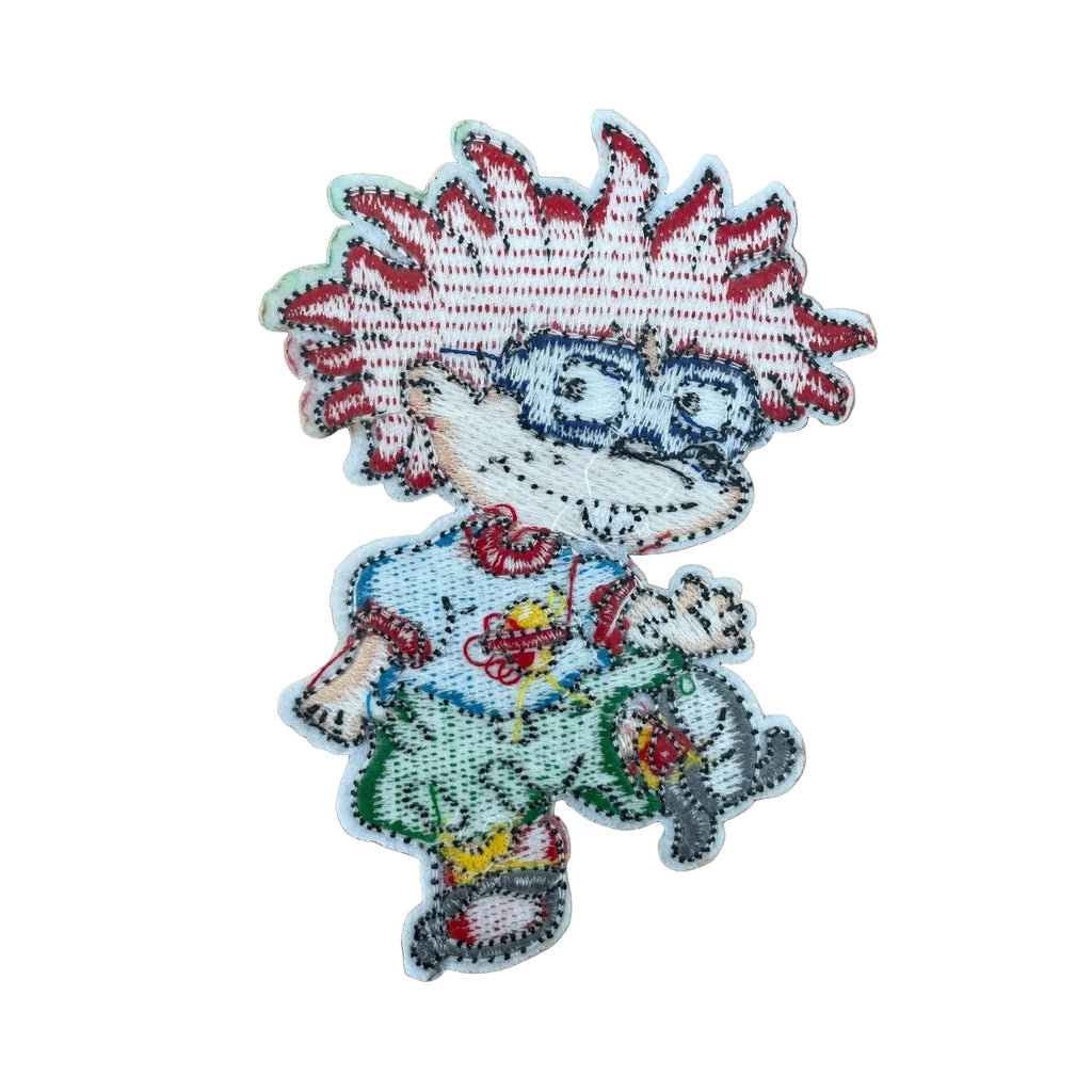chuckie rugrats embroidered patch 90s cartoon iron on patch