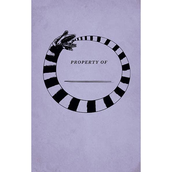 beetlejuice handbook for the recently deceased journal official movie replica notebook tim burton gothic horror journal
