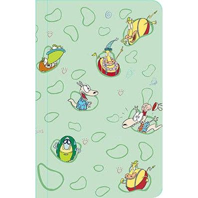 “Rocko’s Modern Life pocket notebook with leatherette cover, 64 pages”
“Heffer-inspired pocket notebook from Rocko’s Modern Life collection”
“Filburt design notebook, ruled, blank, and grid paper for journaling”