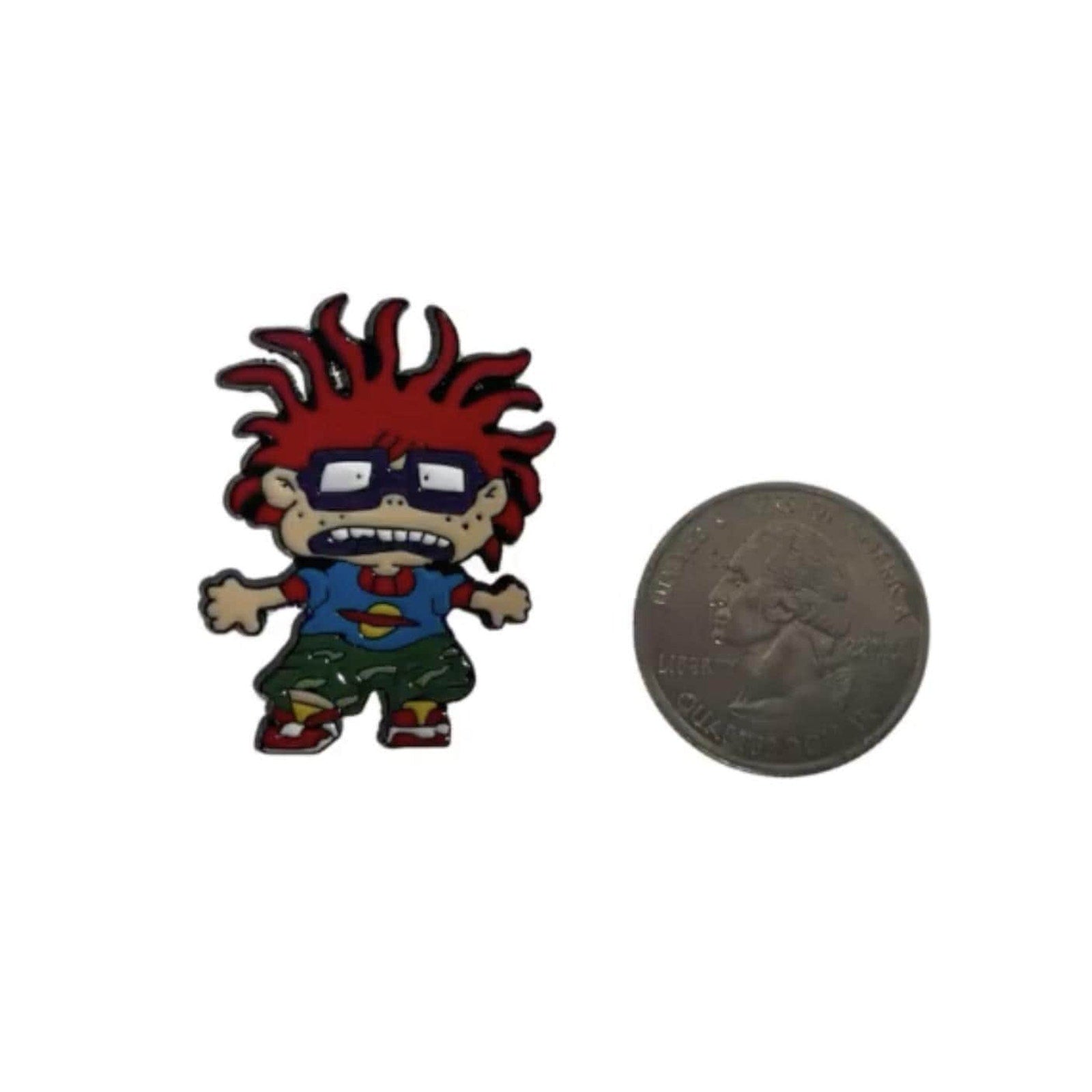Chuckie Rugrats enamel pin 90s Nickelodeon cartoon pin