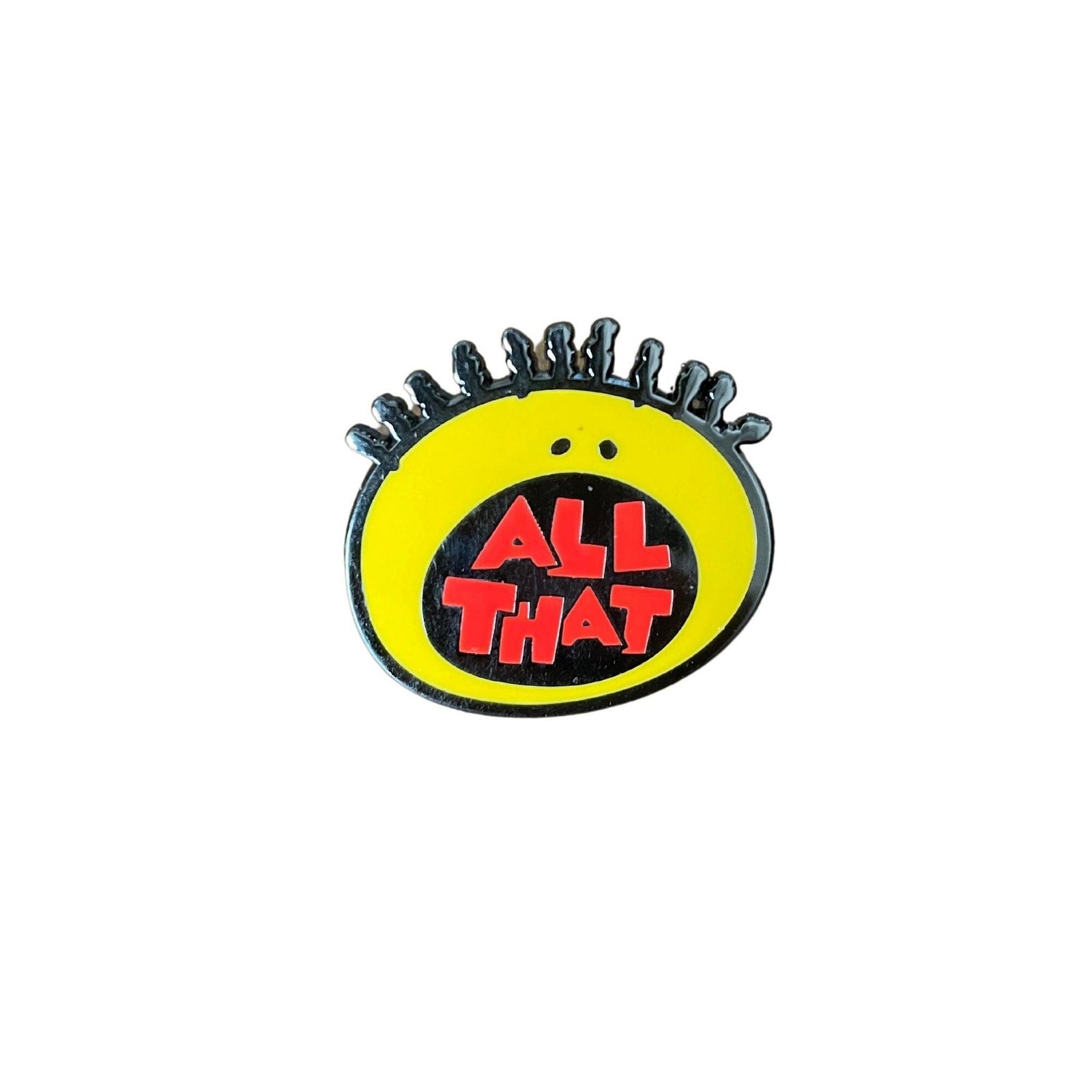 All That enamel pin 90s Nickelodeon retro logo pin