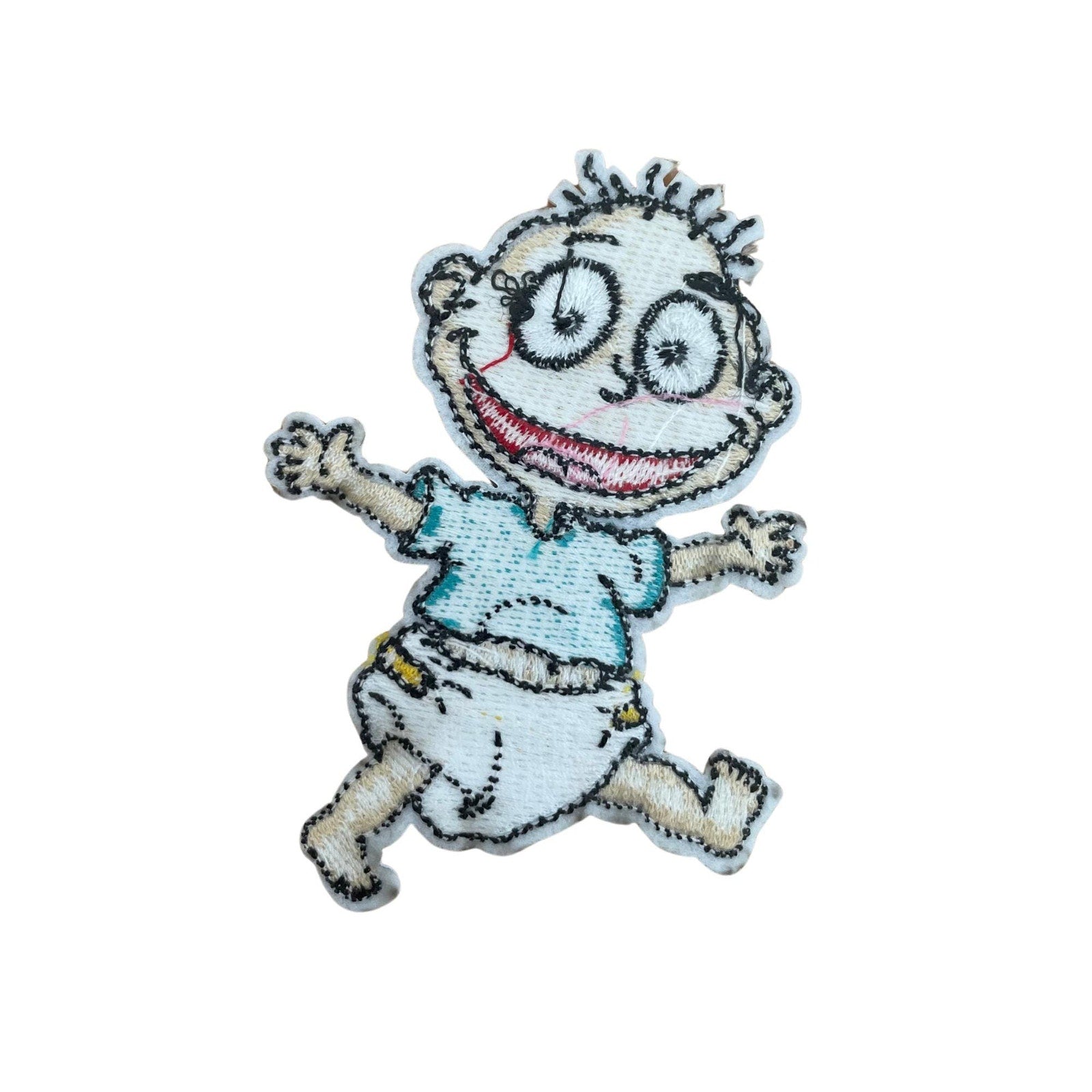 Tommy Pickles Rugrats Embroidered Iron-On Patch | 90s Patches