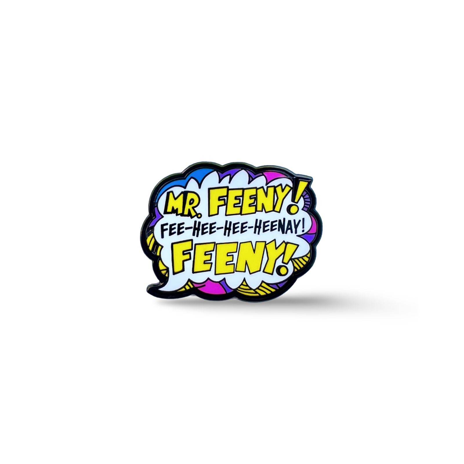 Boy Meets World Mr Feeny enamel pin Boy Meets World quote bubble nostalgic 90s TV design