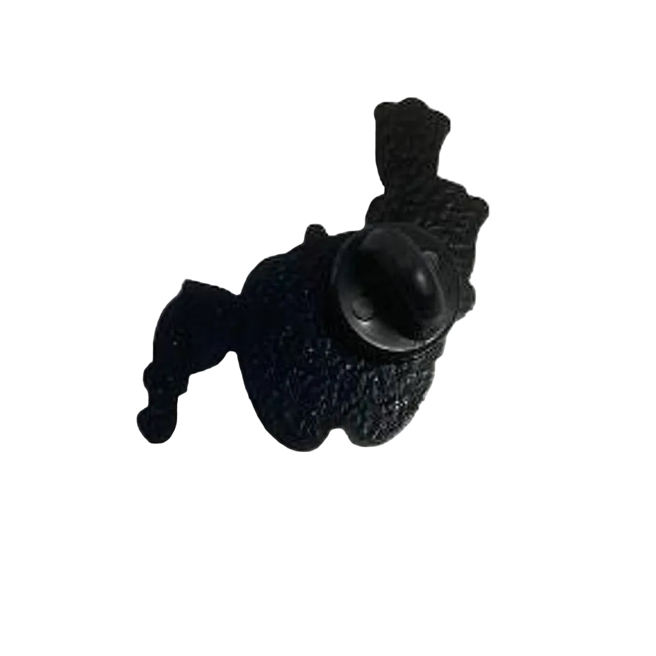 Angelica Rugrats enamel pin featuring the 90s Nickelodeon character with blonde pigtails and signature glasses